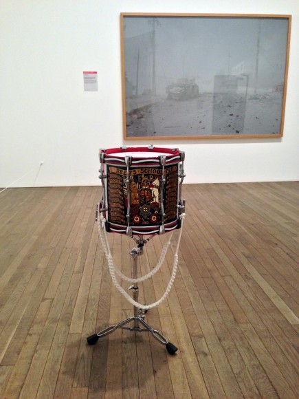 Adam Broomberg and Oliver Chanarin, War Primer II: One Way Song at Tate Modern, 26 January 2015, photograph by Jessie Bond