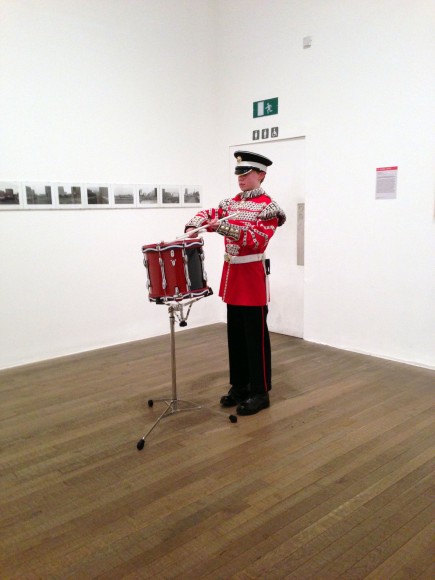 Adam Broomberg and Oliver Chanarin, War Primer II: One Way Song at Tate Modern, 26 January 2015, photograph by Jessie Bond