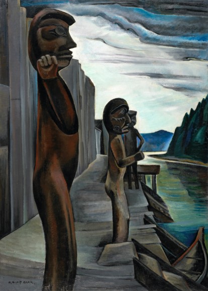 Emily Carr, Blunden Harbour, c 1930, oil on canvas, 129.8 x 93.6 cm, National Gallery of Canada, Ottawa, Photo © NGC