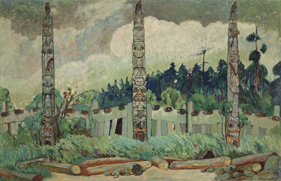Emily Carr, Tanoo, Queen Charlotte Island, BC, 1913, courtesy of Royal 
BC Museum, BC Archives, Canada