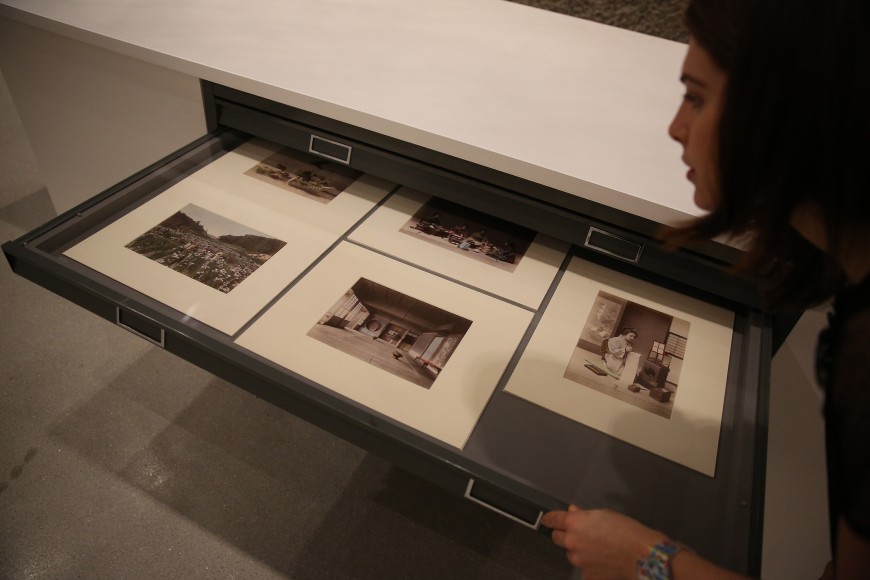 Sol le Witt's collection. Magnificent Obsessions: The Artist as Collector, Barbican Art Gallery ©Peter MacDiarmid, Getty Images