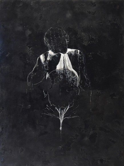 Nicola Samori, filifera, 2015, oil on wood, 200x150cm, courtesy of the artist and Rosenfeld Porcini.